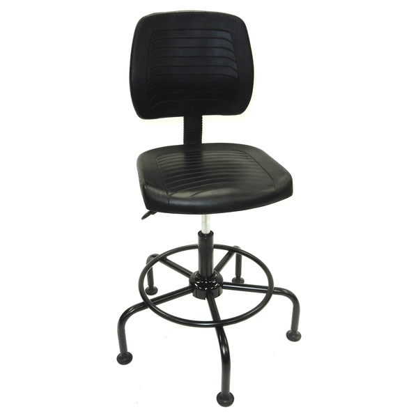 Shopsol Workbench Chair, Polyurethane Seat, Back 1010581